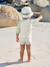 Badpakset T-shirt met UV-bescherming + short + babyhoed mintgroen - vertbaudet enfant 