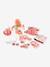 Koffer van Vanille, pop + accessoires DJECO blauw+rozen+wit - vertbaudet enfant 