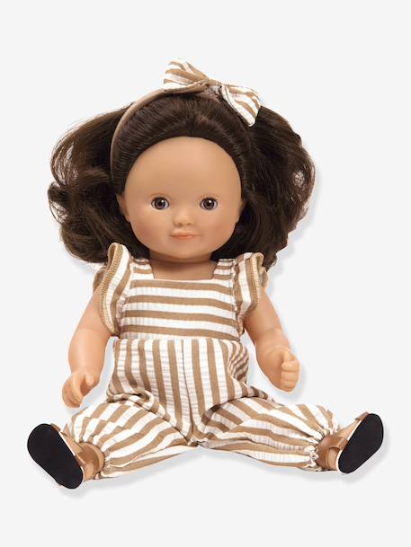 Prachtige 32 cm stylingpop DJECO 0038+geel+jeansblauw+paars+wit - vertbaudet enfant 
