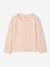 Set van 3 meisjesshirts met lange mouwen oudroze - vertbaudet enfant 