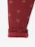 Gevoerde baby legging in fleece mesh nachtblauw+roze (poederkleur)+terracotta - vertbaudet enfant 