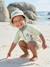Badpakset T-shirt met UV-bescherming + short + babyhoed mintgroen - vertbaudet enfant 