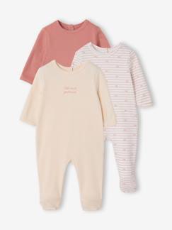 -Set van 3 boxpakken met rugsluiting voor baby's