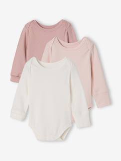 -Set van 3 babyrompers met lange mouwen