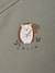 Set van 2 babyrompertjes met lange mouwen cappuccino+lichtroze+saliegroen - vertbaudet enfant 