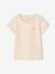 Set van 3 meisjesshirts met korte mouw beige - vertbaudet enfant 