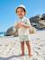Badpakset T-shirt met UV-bescherming + short + babyhoed mintgroen - vertbaudet enfant 