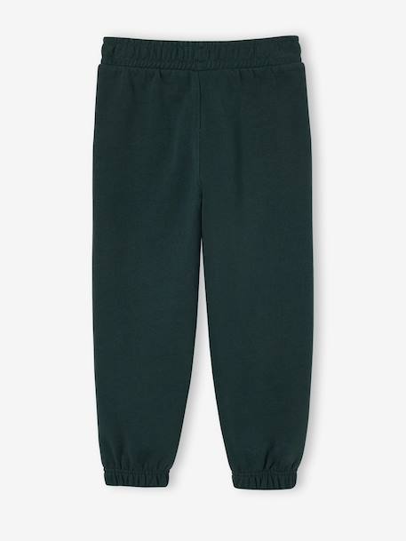 Joggingbroek jongen met print beige+dennen+marineblauw - vertbaudet enfant 
