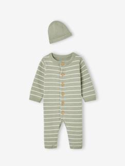 -2-delige set met boxpak en muts voor baby
