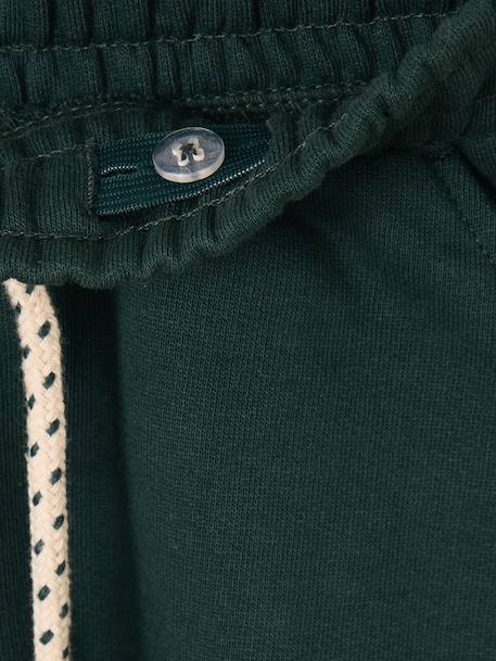 Joggingbroek jongen met print beige+dennen+marineblauw - vertbaudet enfant 