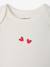 Set van 3 babybody's met lange mouwen ecru - vertbaudet enfant 
