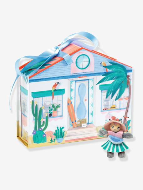Creatieve set Mi house DJECO groen+rood+rozen - vertbaudet enfant 