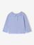 Baby T-shirt met geborduurde kraag en lange mouwen blauw+lichtbeige+marineblauw, gestreept+rood, gestreept - vertbaudet enfant 
