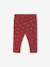 Gevoerde baby legging in fleece mesh nachtblauw+roze (poederkleur)+terracotta - vertbaudet enfant 