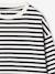 Meisjes T-shirt met lange mouwen ecru+rozenhout - vertbaudet enfant 