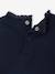 T-shirt baby met lange mouwen en luipaardhartmotief ecru+marineblauw - vertbaudet enfant 