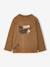 Jongensshirt met lange mouwen cappuccino - vertbaudet enfant 