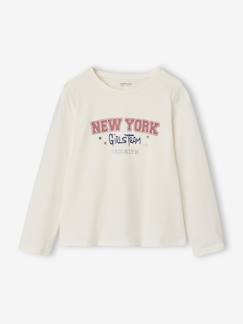 -T-shirt met lange mouwen voor meisjes