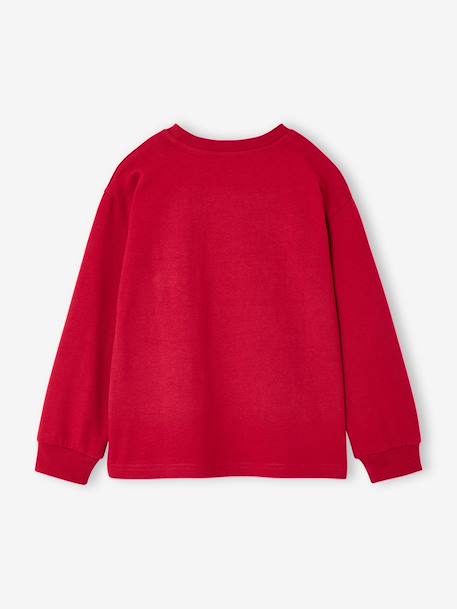 Jongens T-shirt met lange mouwen rood - vertbaudet enfant 
