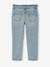 Slim jeans voor meisjes lichtblauw+middenblauw - vertbaudet enfant 