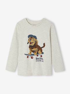 -Jongensshirt met lange mouwen