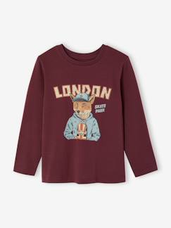 -Jongensshirt met lange mouwen