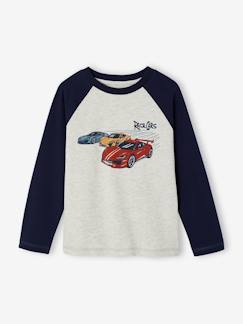 -Jongensshirt met lange mouwen