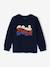 Jongensshirt met lange mouwen hazelnoot+marineblauw - vertbaudet enfant 