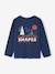 Jongensshirt met lange mouwen dennen+oceaanblauw+okergeel - vertbaudet enfant 