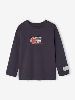 -Jongensshirt met lange mouwen