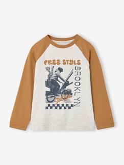 -Jongensshirt met lange mouwen