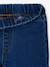 Wijde tregging voor meisjes van denim denimgrijs+donkerblauw+lichtblauw+middenblauw - vertbaudet enfant 