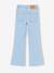 Flare jeans voor meisjes JONEN denimgrijs+lichtblauw+middenblauw - vertbaudet enfant 