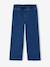 Wijde tregging voor meisjes van denim denimgrijs+donkerblauw+lichtblauw+middenblauw - vertbaudet enfant 