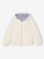 Omkeerbare windjack met capuchon voor meisjes, luipaard/sherpa beige+vanille - vertbaudet enfant 