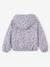 Omkeerbare windjack met capuchon voor meisjes, luipaard/sherpa beige+vanille - vertbaudet enfant 