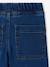 Wijde tregging voor meisjes van denim denimgrijs+donkerblauw+lichtblauw+middenblauw - vertbaudet enfant 