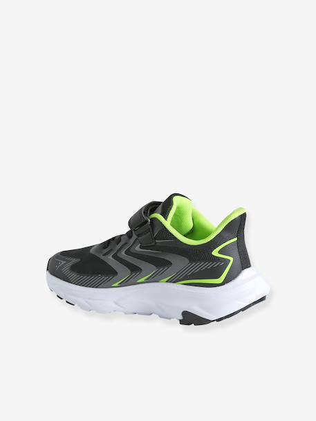 Jongenssneakers met klittenband zwart - vertbaudet enfant 