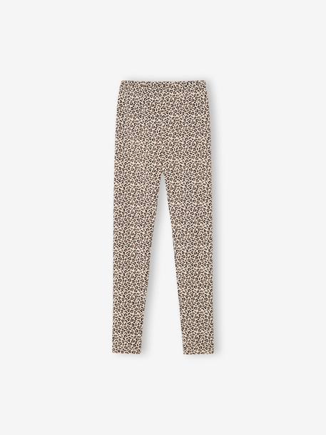 Set van 3 meisjesleggings inktblauw+vanille - vertbaudet enfant 