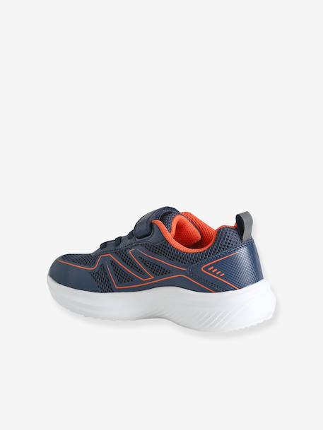 Jongenssneakers met klittenband marineblauw - vertbaudet enfant 