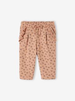 -Fleece-pantalon voor meisjesbaby