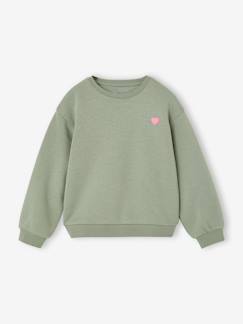 -Basic meisjessweater met motief