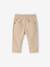 Gevoerd twill broekje jongensbaby beige+flesgroen+Inkt+pecannoot - vertbaudet enfant 