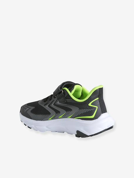 Jongenssneakers met klittenband zwart - vertbaudet enfant 
