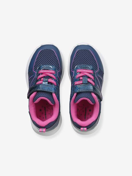 Meisjessneakers met klittenband paars - vertbaudet enfant 