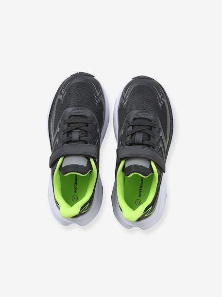 Jongenssneakers met klittenband zwart - vertbaudet enfant 