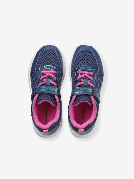 Meisjessneakers met klittenband paars - vertbaudet enfant 