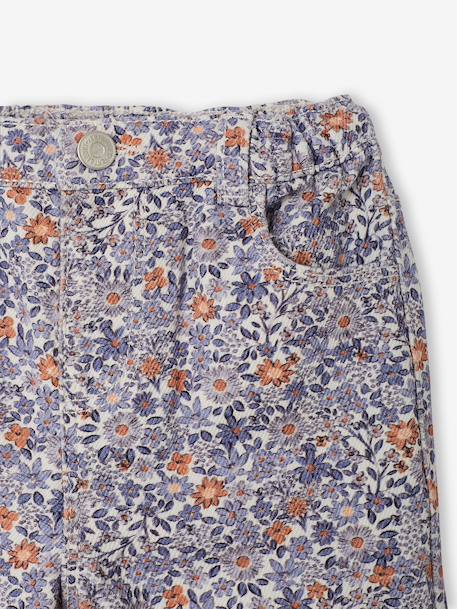 Wijde babymeisjesbroek blauw - vertbaudet enfant 