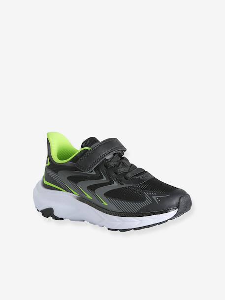 Jongenssneakers met klittenband zwart - vertbaudet enfant 