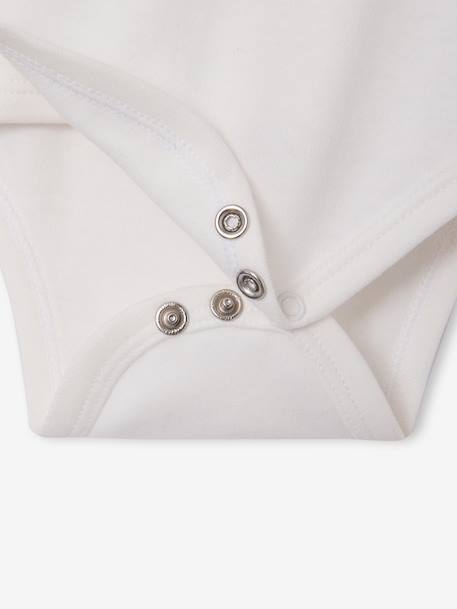 Set van 5 newborn rompers met lange mouwen ecru - vertbaudet enfant 